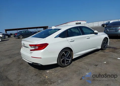 2018 Honda Accord Sport из США, поврежденный, VIN 1HGCV1F34JA255558